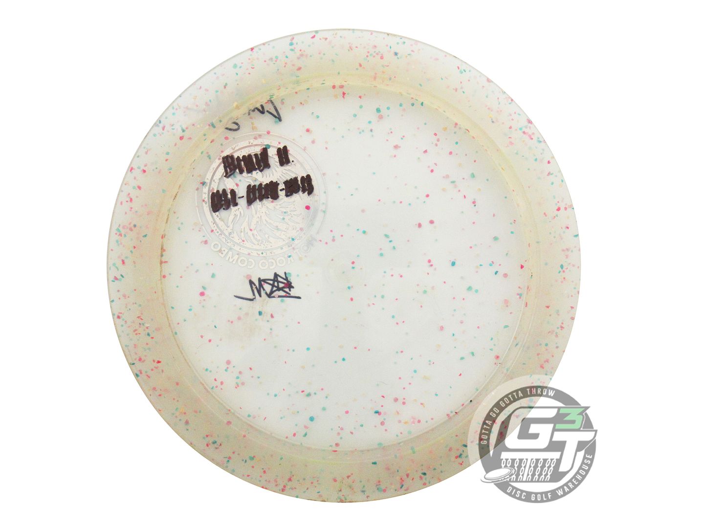USED Dynamic Discs Lucid Confetti Trespass 173g Rainbow Foil Driver Golf Disc