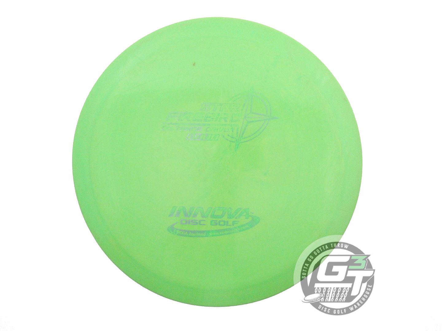 USED Innova Star Firebird 175g Lime Silver Foil Distance Driver Golf Disc