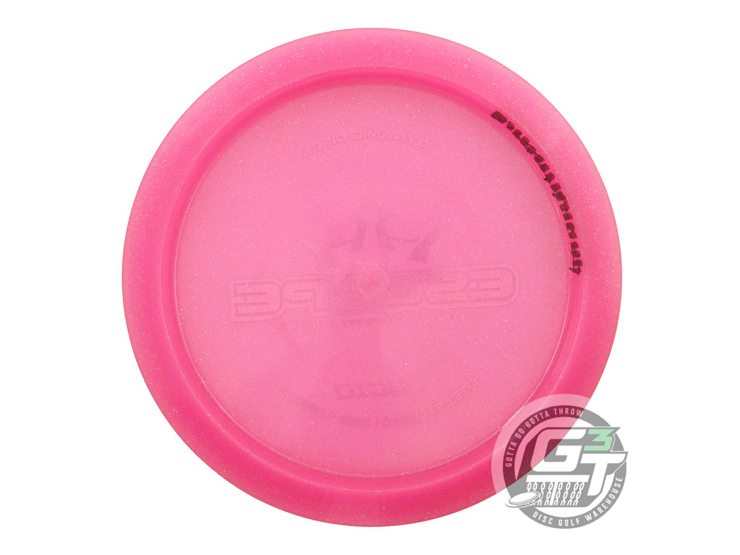 USED Dynamic Discs Lucid Escape 175g Pink Silver Foil Fairway Driver Golf Disc