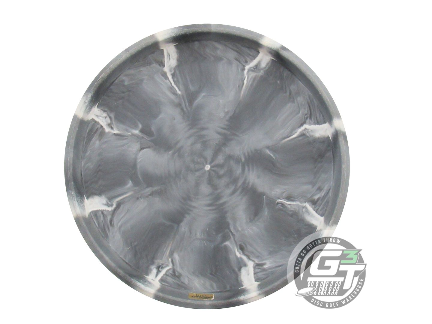 USED Discraft [BARELA] Crazy Tuff Soft Focus 176g Gray Blue Foil Putter Disc