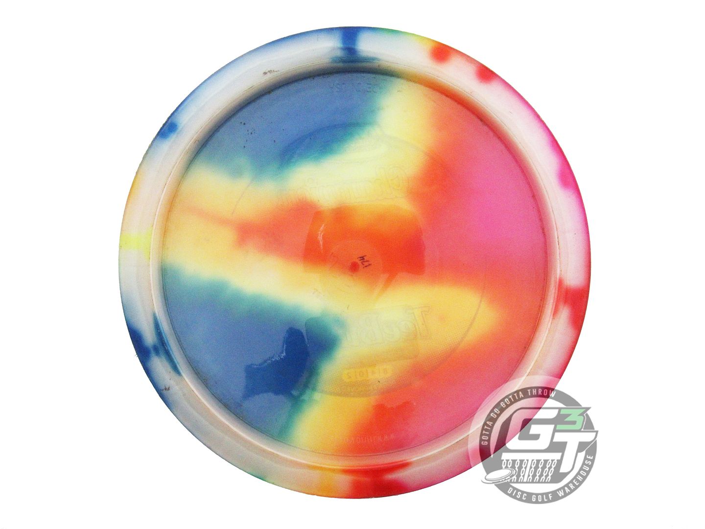 USED Innova I-DYE Champion Teebird3 174g Rainbow Zig Fairway Driver Golf Disc