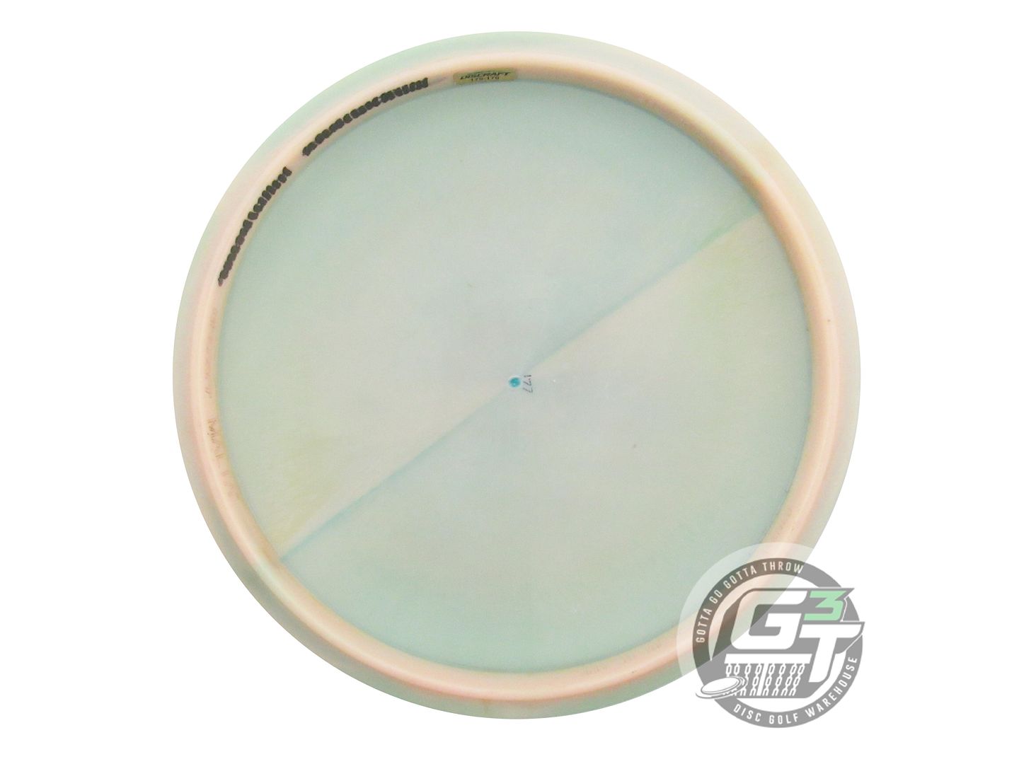 USED Discraft [McBETH] ESP Malta 177g Lime-Teal Gold Heart Foil Midrange Disc