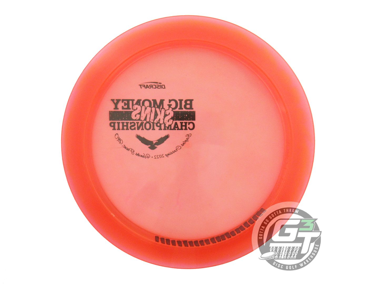 USED Discraft [EAGLES CROSSING] Z Force 175g Orange Distance Driver Golf Disc
