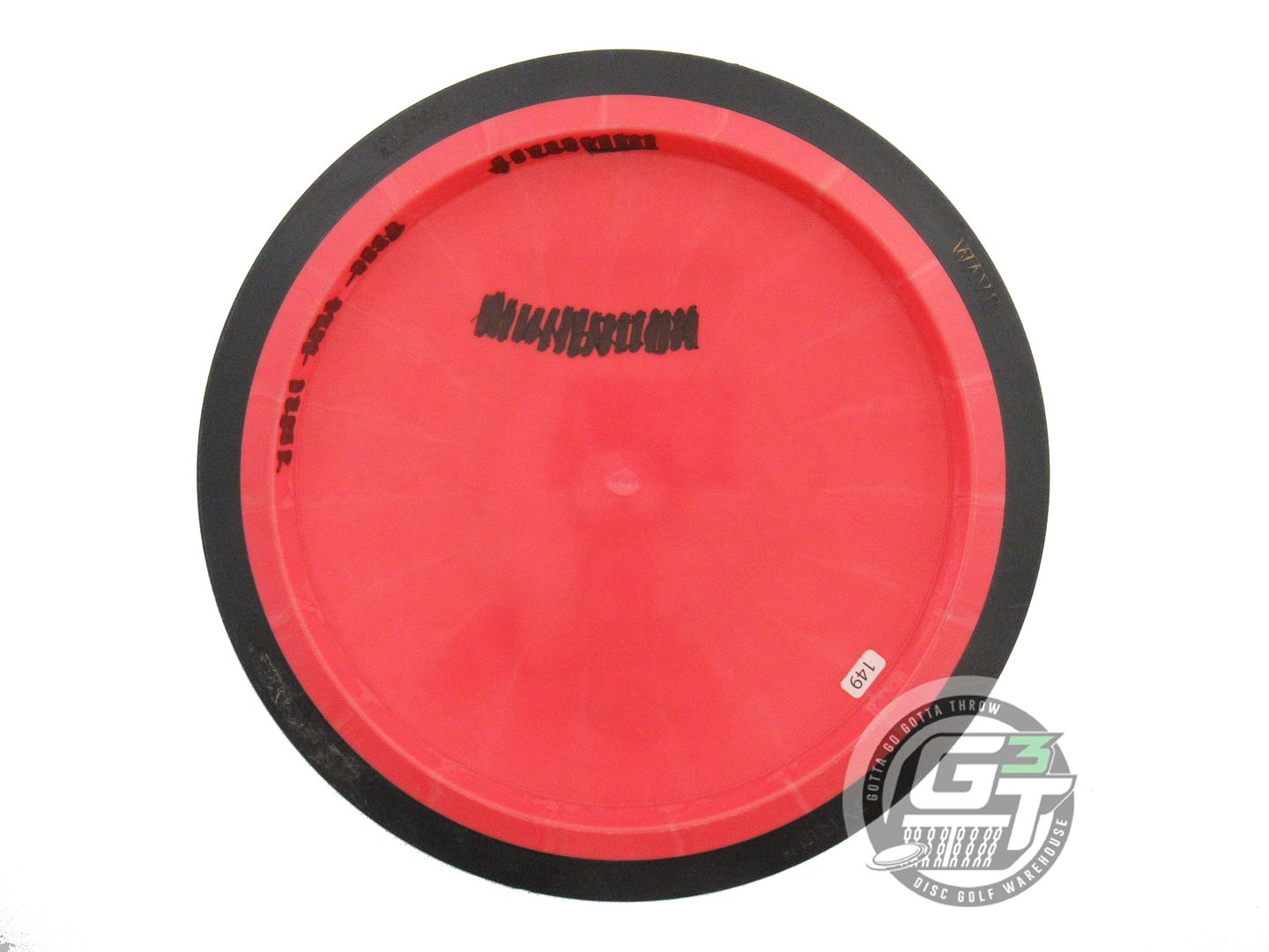 USED MVP Disc Sports Fission Wave 149g Red Distance Driver Golf Disc