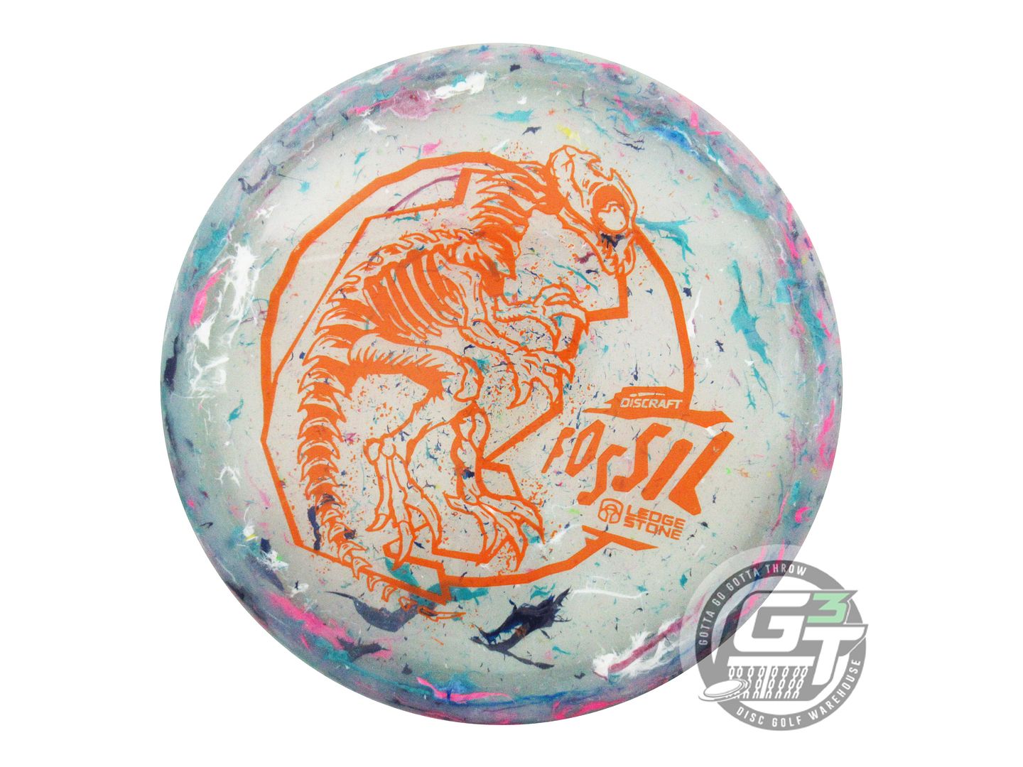 NOS Discraft [LEDGESTONE] Jawbreaker Z FLX Fossil 175g Orange Stamp Putter Disc