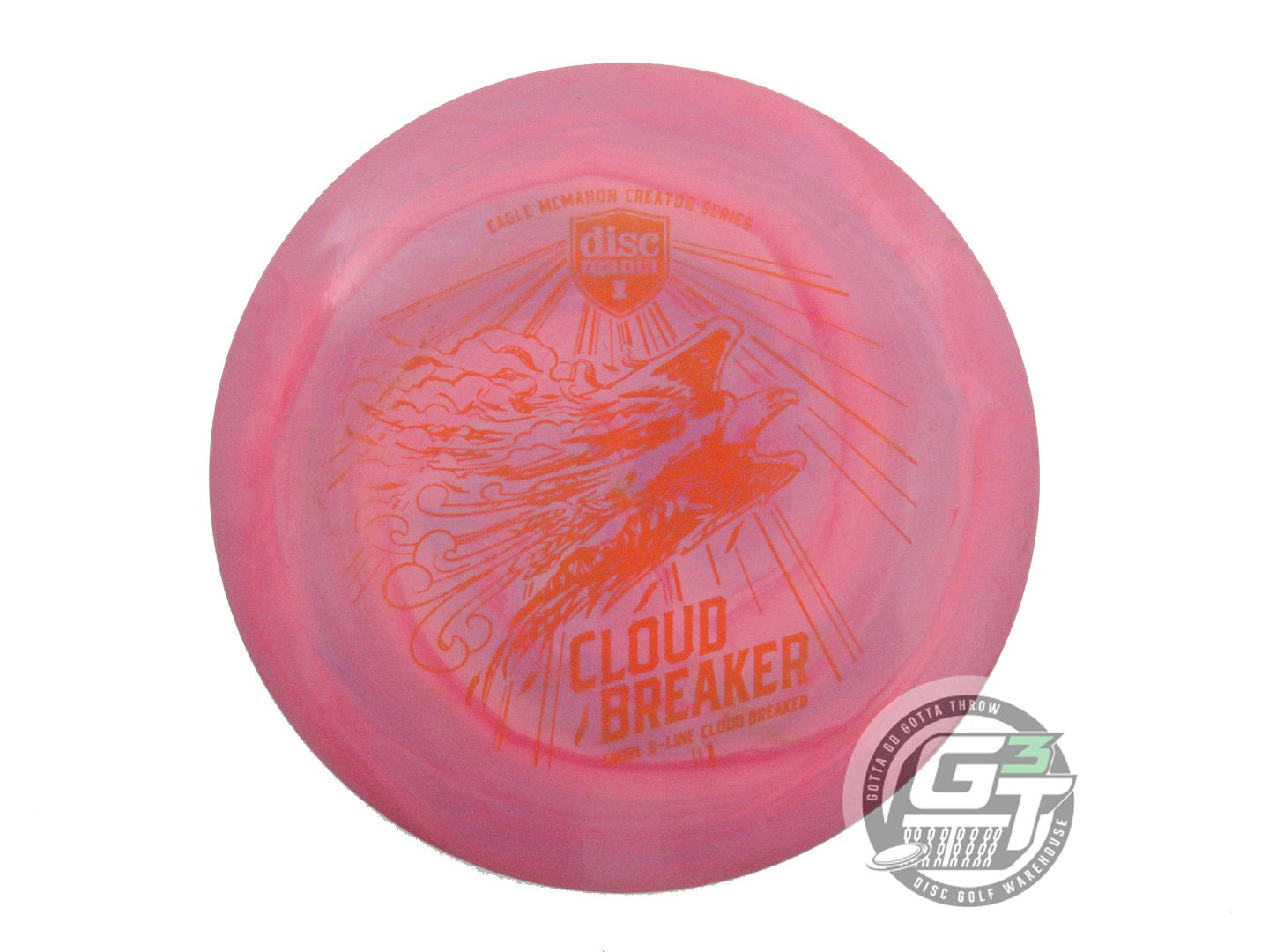 USED DiscMania S-Line Cloud Breaker 175g Pink-Purple Driver Golf Disc