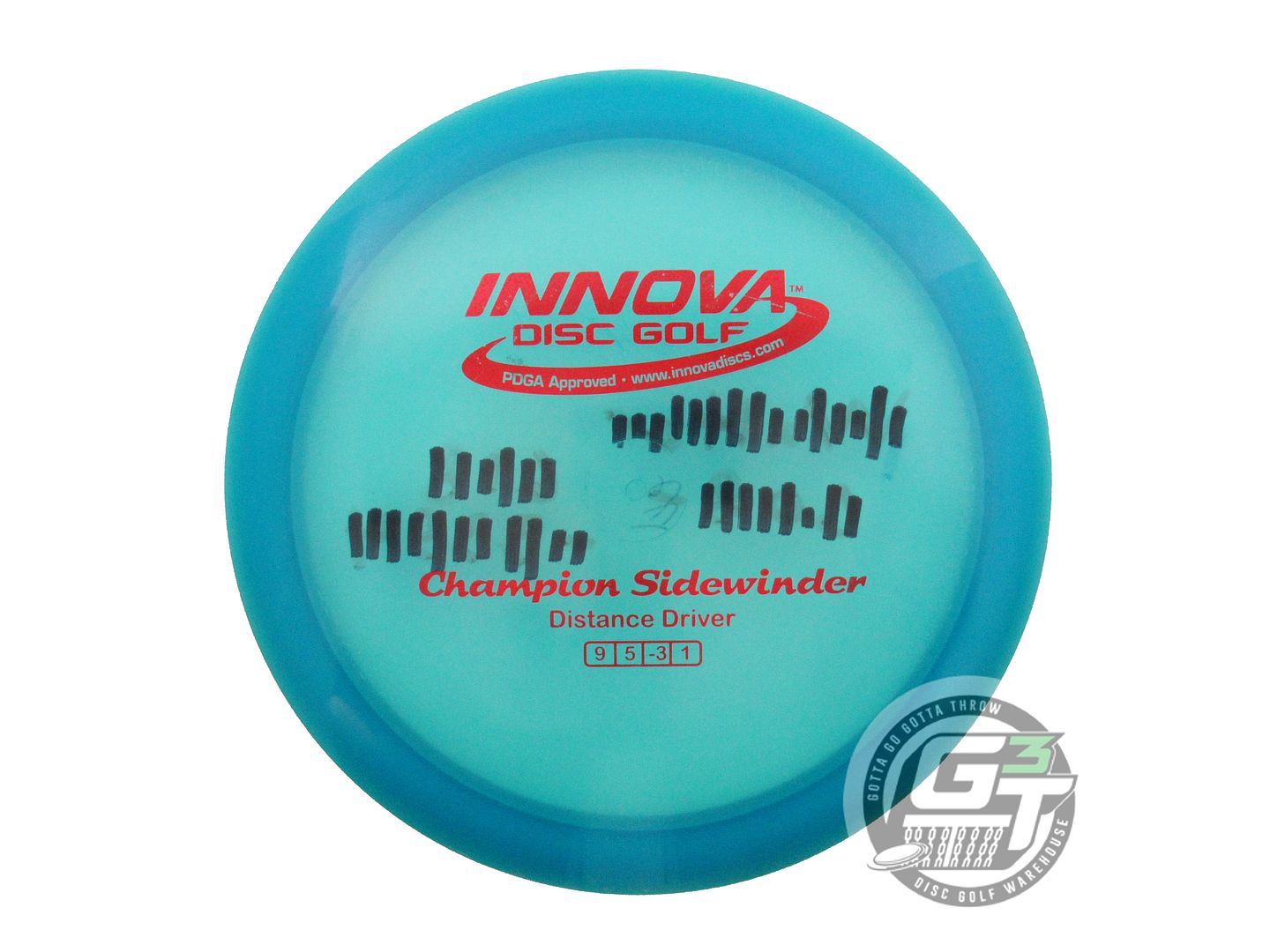 USED Innova Champion Sidewinder 172g Blue Red Foil Distance Driver Golf Disc