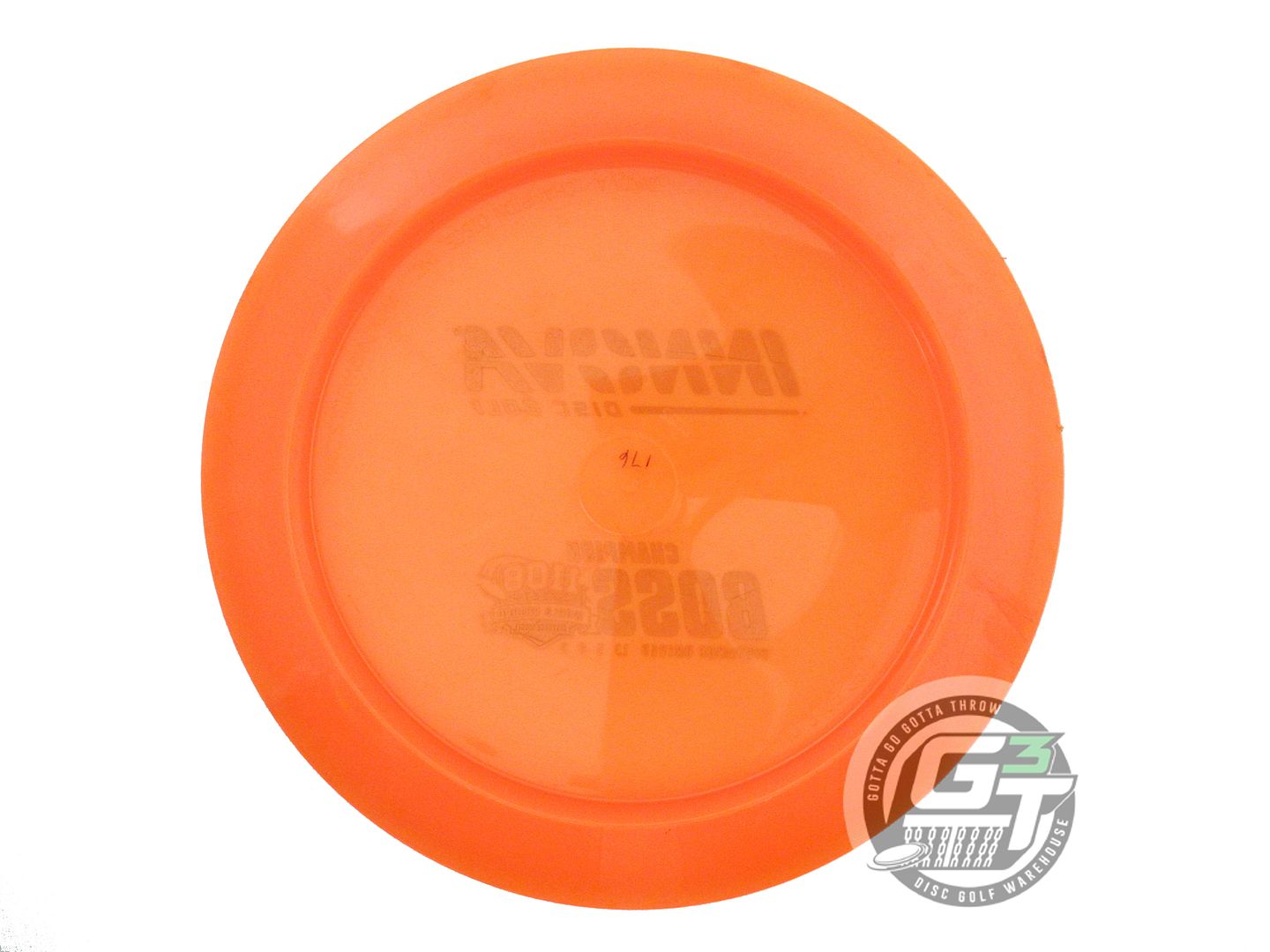 USED Innova Champion Boss 176g Orange Green Shatter Foil Distance Driver Disc