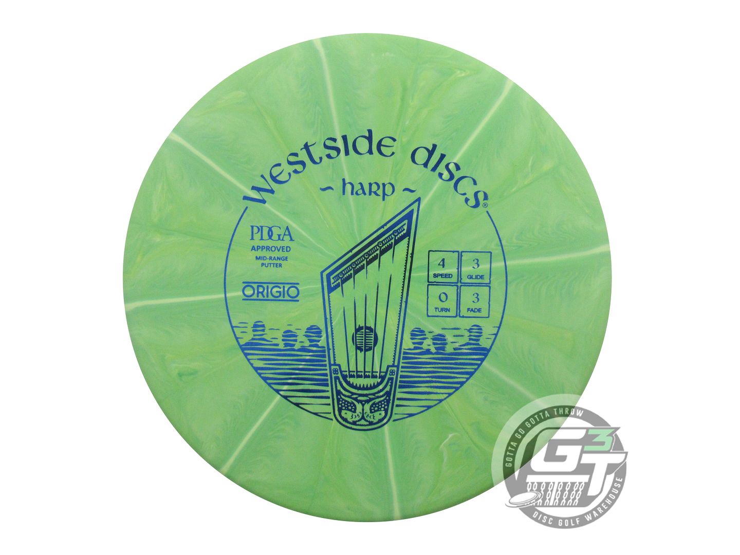 Westside Origio Burst Harp Putter Golf Disc (Individually Listed)