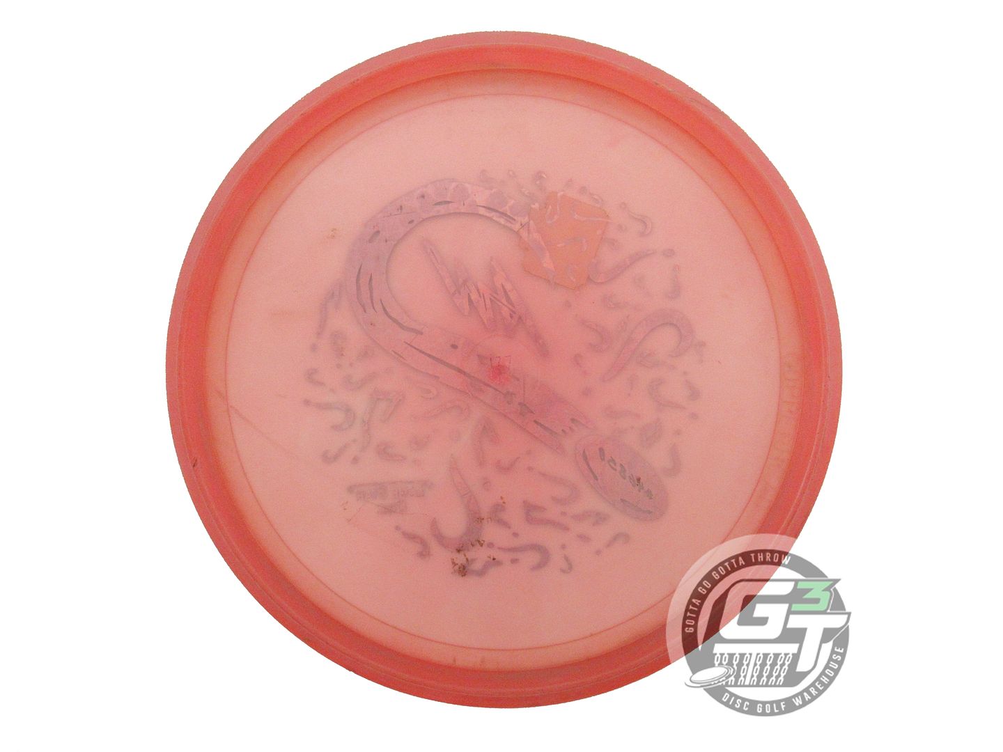 USED Lone Star Charlie Copperhead 177g Pink Blue Foil Putter Golf Disc