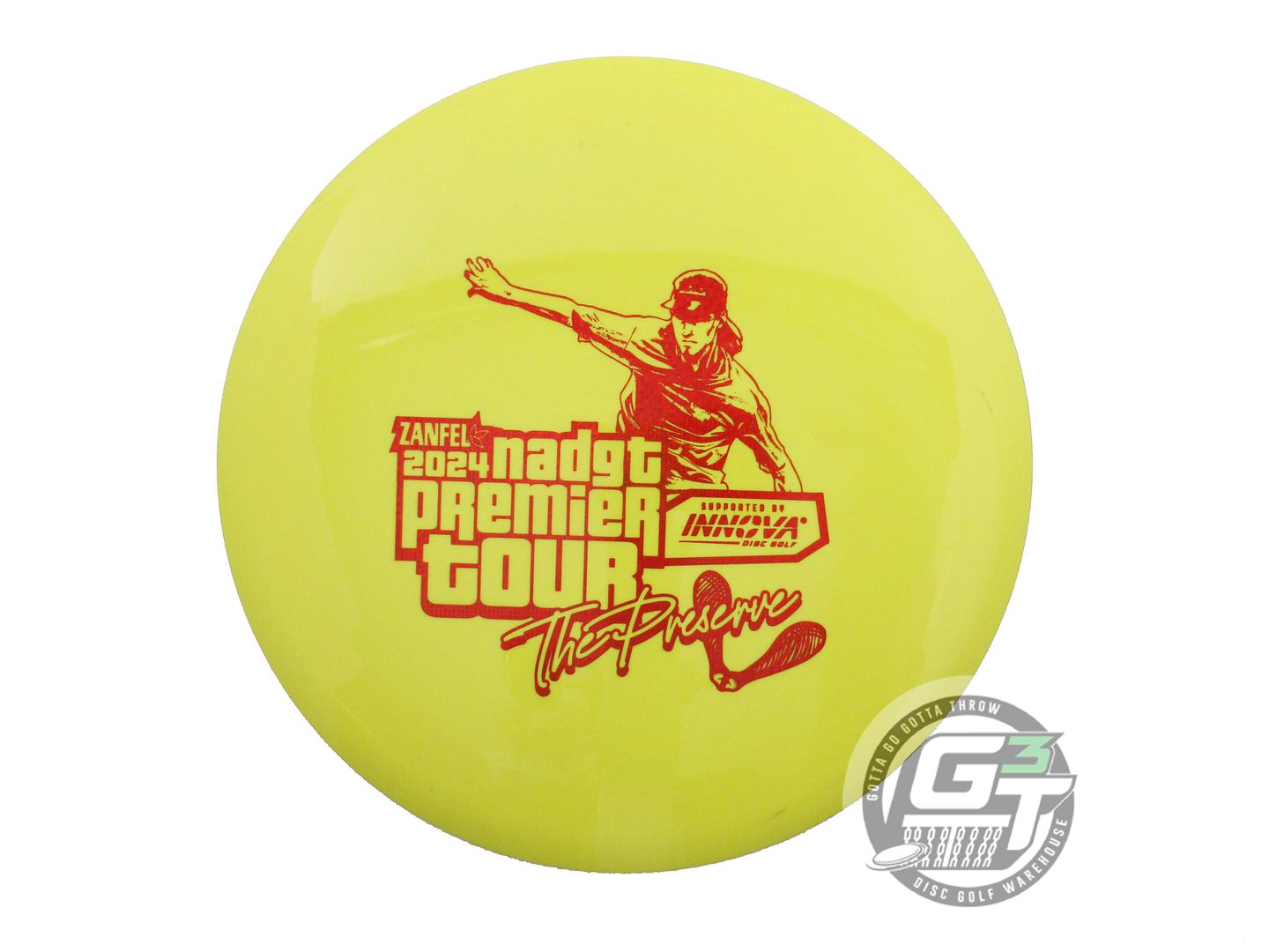 USED Innova [PRESERVE] Star Destroyer 176g Yellow Red Matrix Foil Driver Disc