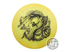 USED Discraft Big Z Heat 170g Yellow Black Stamp Distance Driver Golf Disc