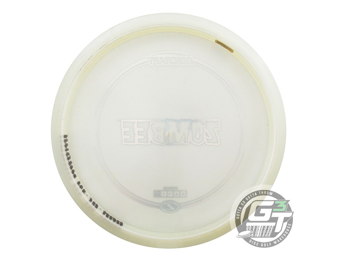 USED Discraft Z Zombee 178g Clear Sunrise Foil Fairway Driver Golf Disc