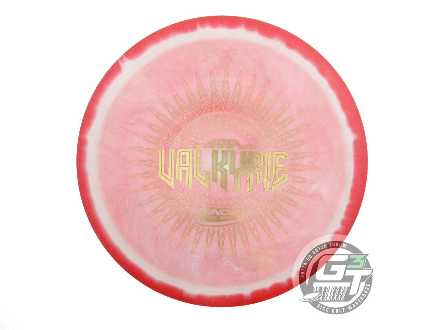 USED Innova Halo Star Valkyrie 175g Red-White Distance Driver Golf Disc