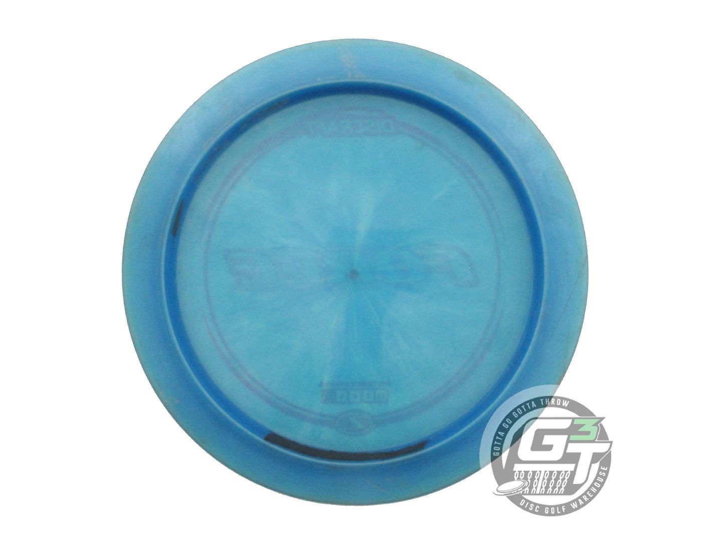 USED Discraft Z Force 173g Blue Red Glitter Foil Distance Driver Golf Disc