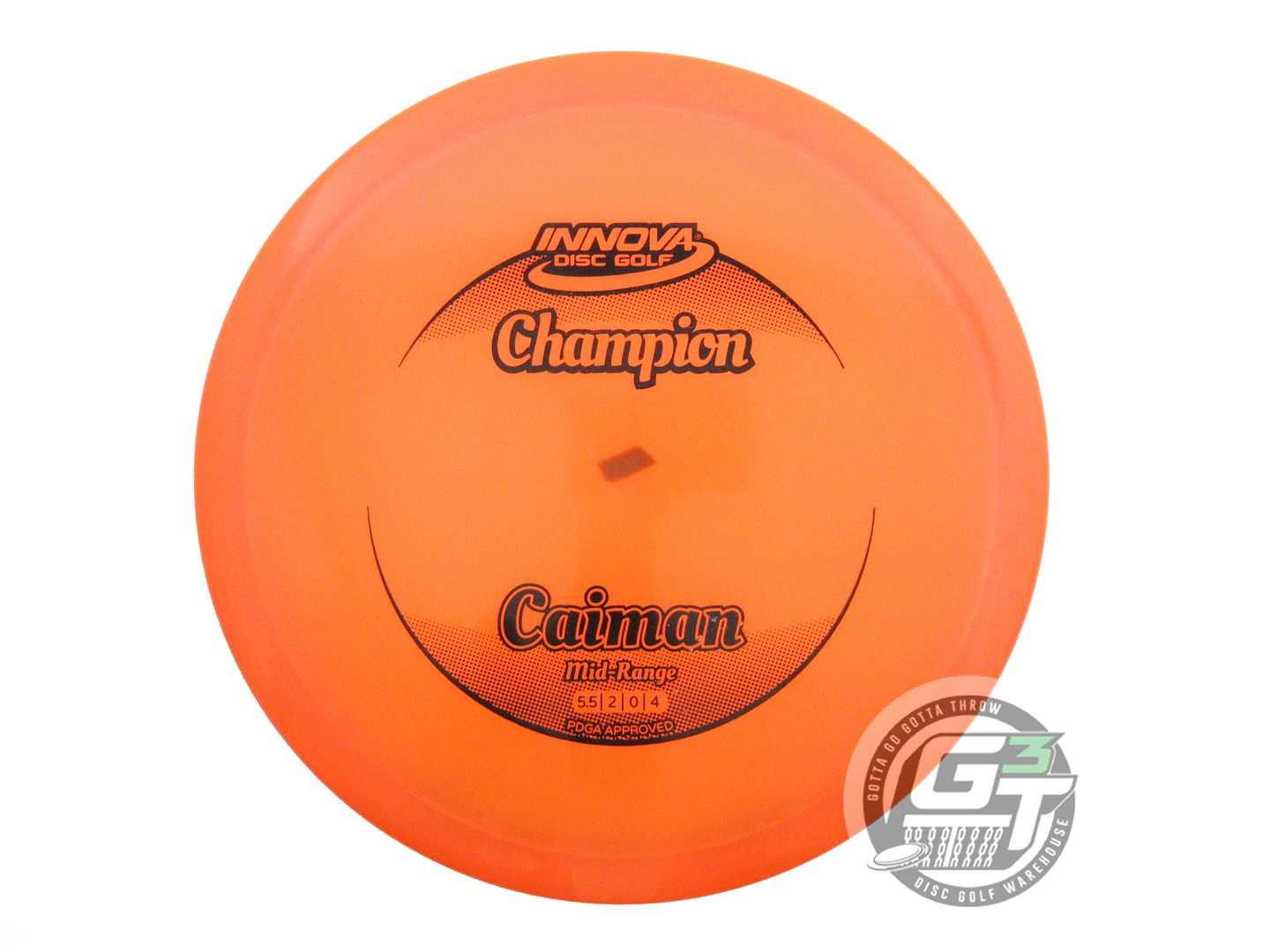 USED Innova Champion Caiman 170g Orange Black Stamp Midrange Golf Disc