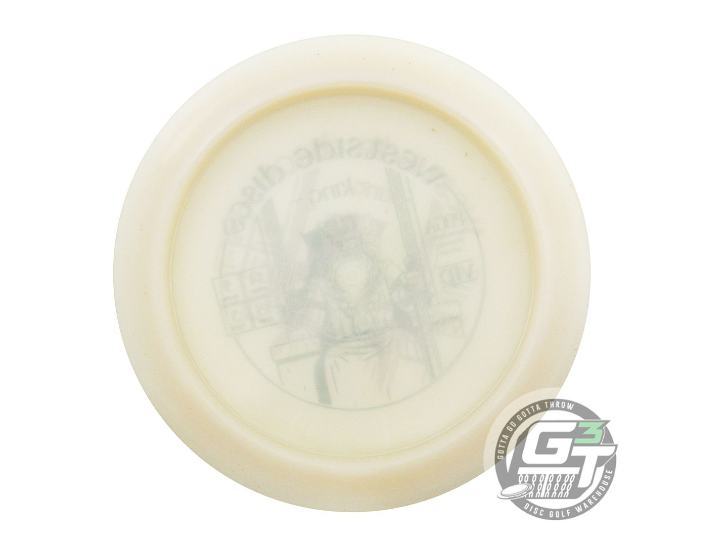 USED Westside Discs X-OUT VIP King 173g White Distance Driver Golf Disc