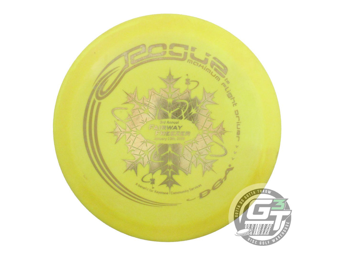 USED DGA ProLine Rogue 173g Yellow Gold Foil Distance Driver Golf Disc