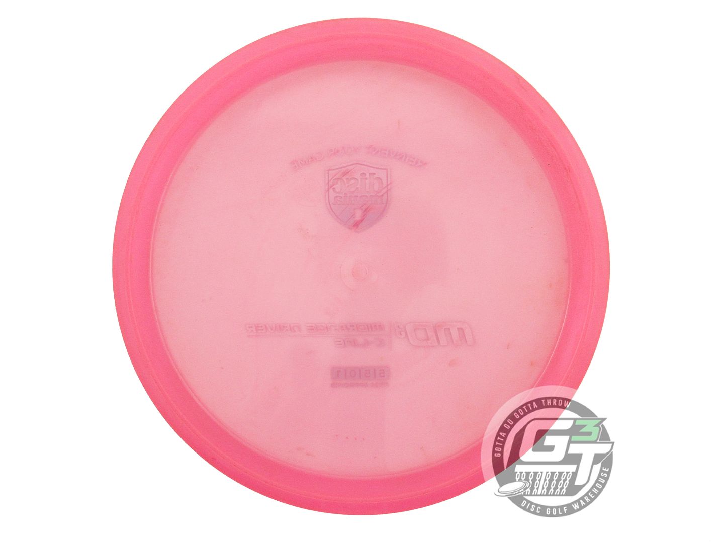 USED DiscMania C-Line MD3 175g Pink Magenta Foil Midrange Golf Disc