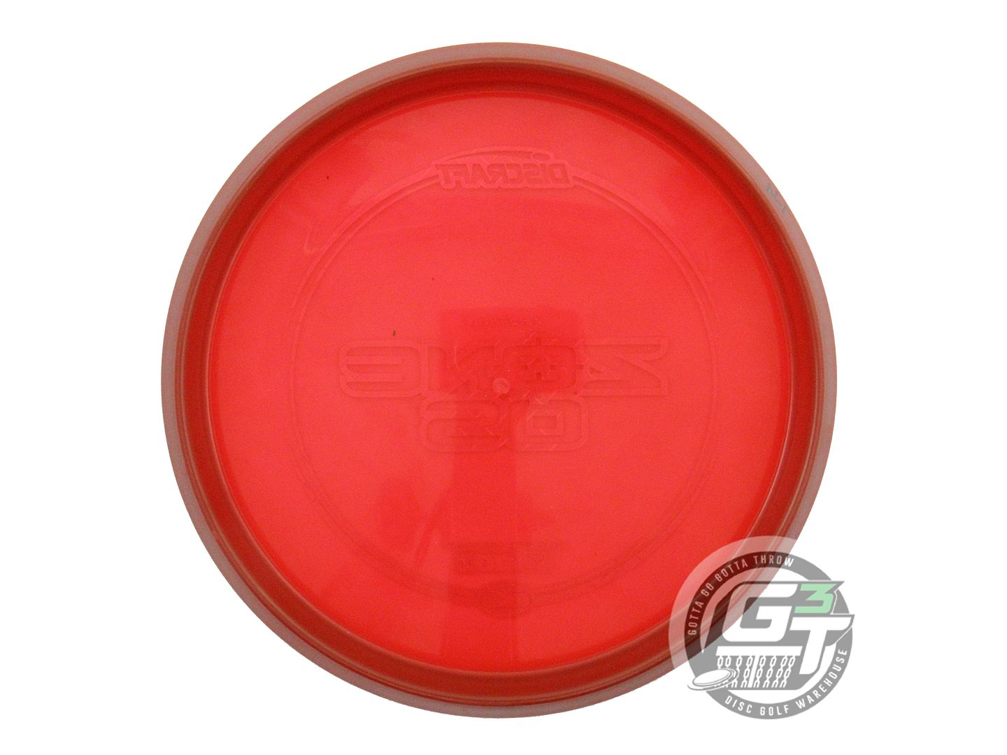 USED Discraft FIRST RUN Z Zone OS 176g Red Diamond Plate Foil Putter Golf Disc