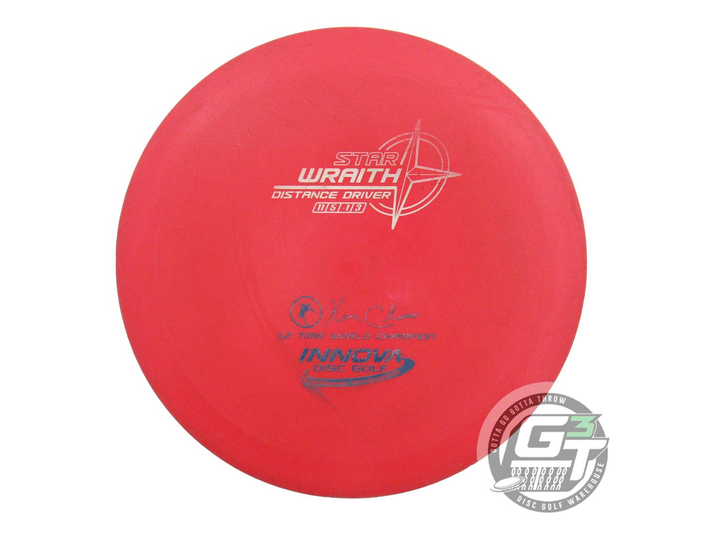 USED Innova Star Wraith 171g Red White & Blue Foil Distance Driver Golf Disc