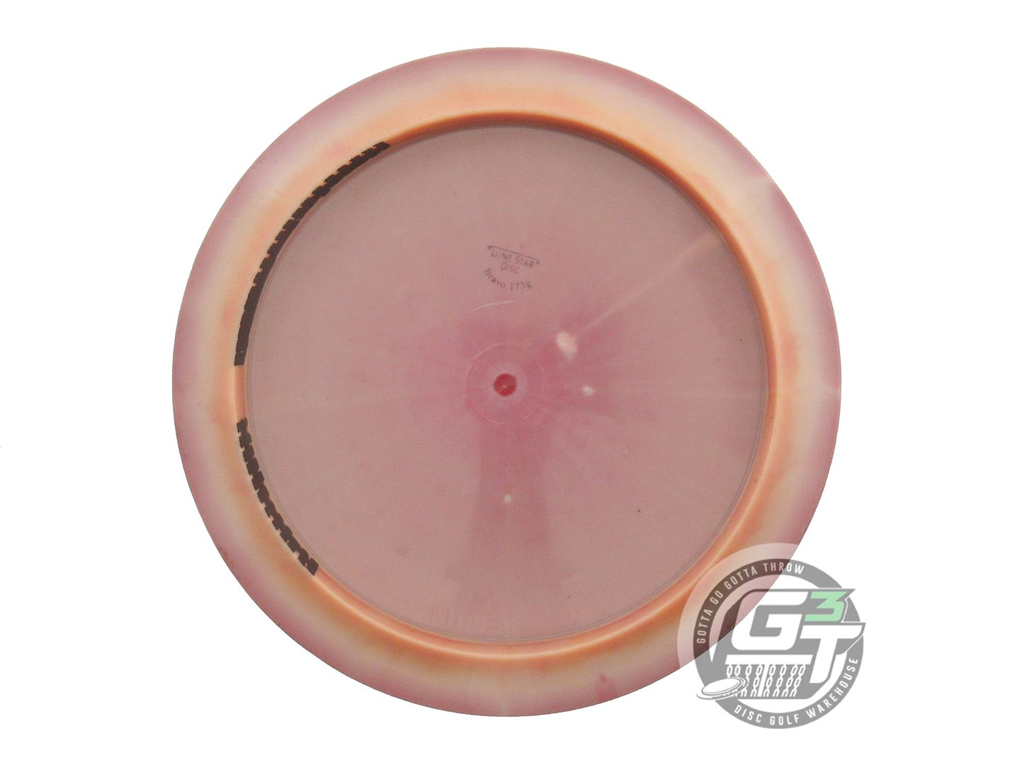 USED Lone Star [ARTIST] Bravo Tumbleweed 174g Maroon-Peach Distance Driver Disc