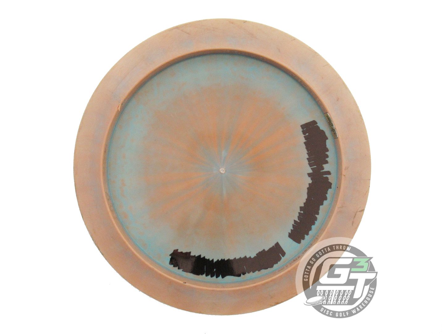 USED Discraft [McBETH] ESP Zeus 172g Peach-Teal Red Shatter Driver Golf Disc
