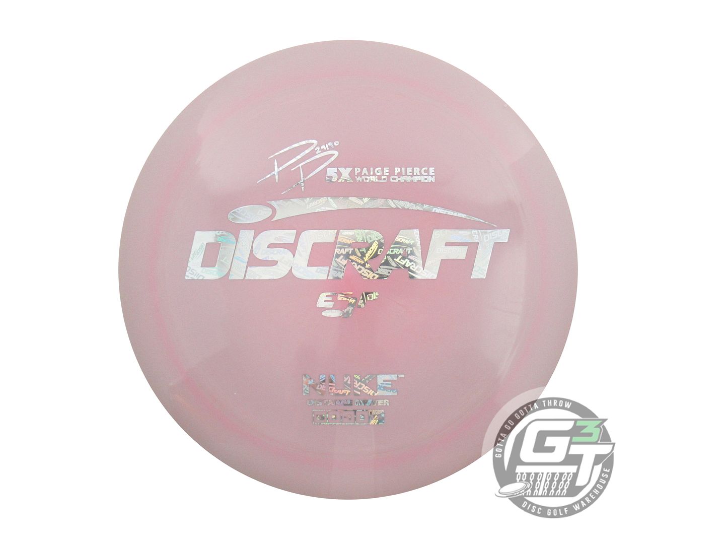 Discraft ESP Nuke [Paige Pierce 5X] Distance Driver Golf Disc (Individually Listed)