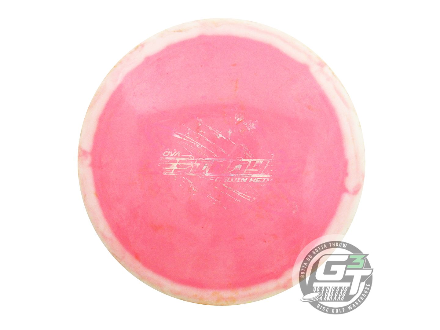 USED Innova [HEIMBURG] Halo Star Destroyer 174g White-Pink Driver Golf Disc