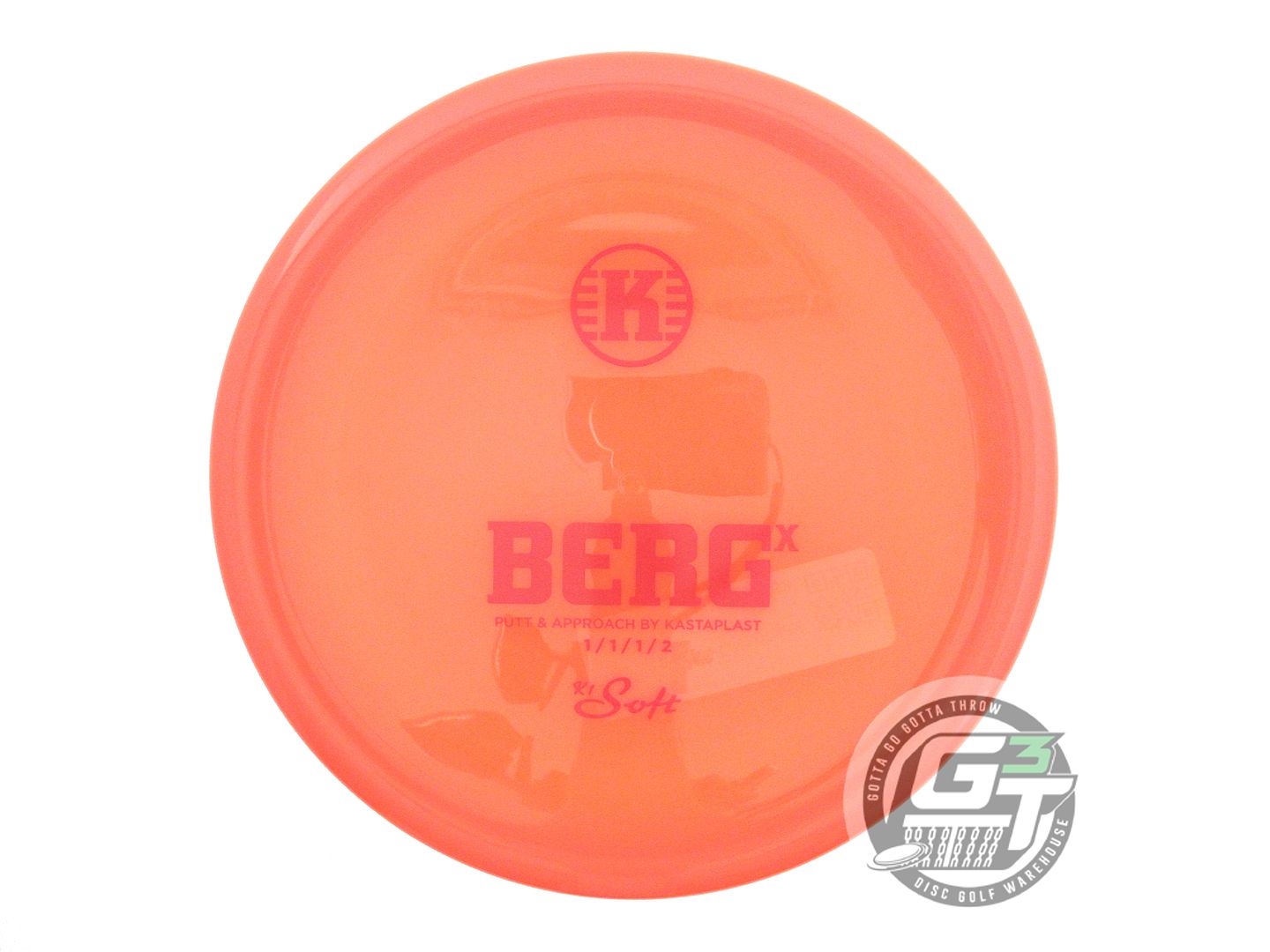 Kastaplast K1 Soft Berg X Putter Golf Disc (Individually Listed)