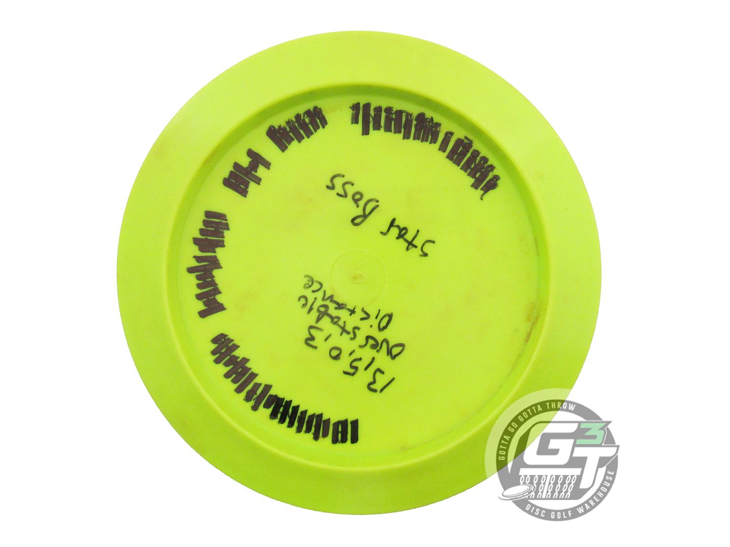 USED Innova X-OUT Star Boss 169g Dayglow Distance Driver Golf Disc