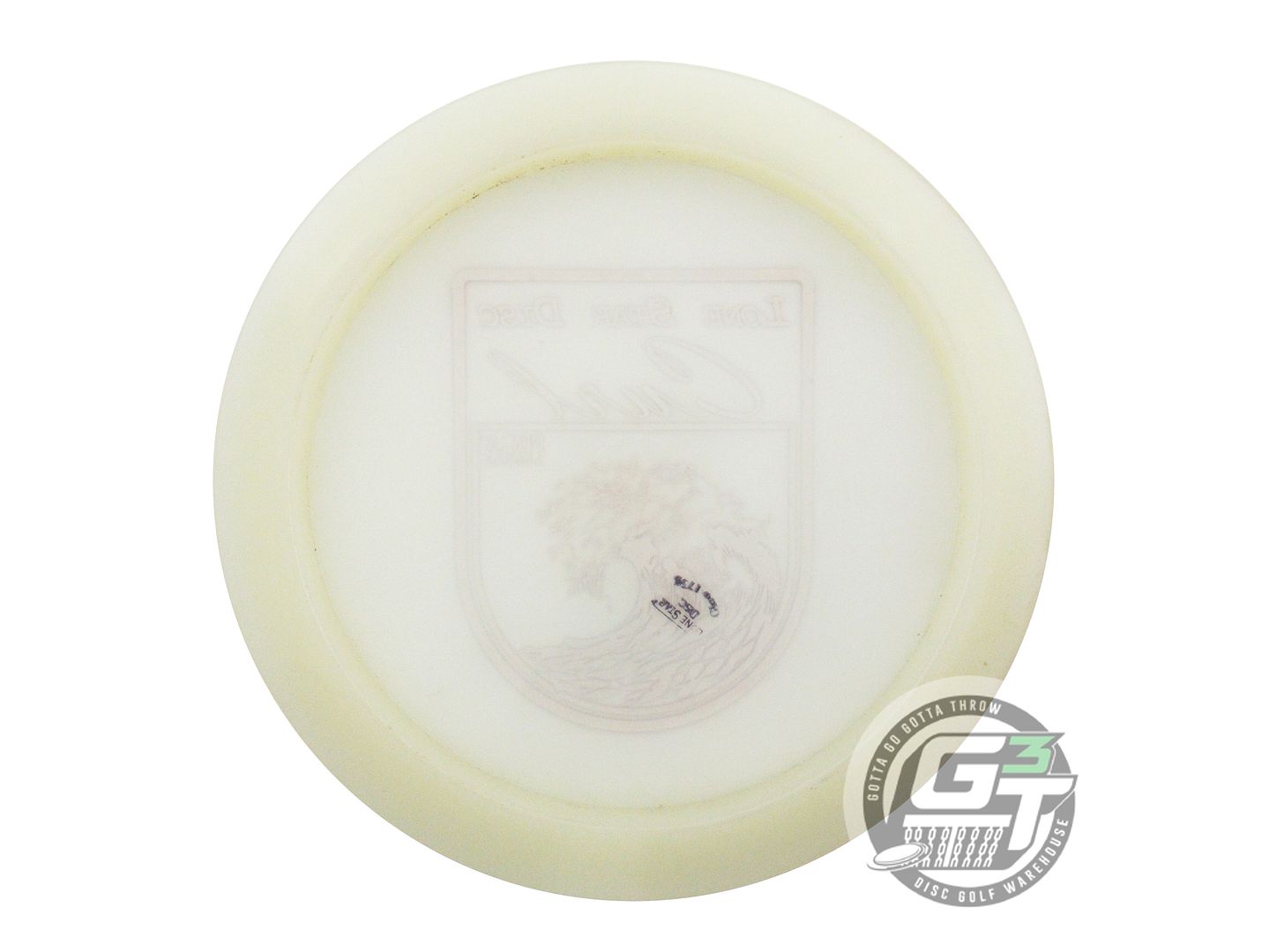 USED Lone Star WAVE Bravo Glow Curl 173g Red Star Foil Distance Driver Golf Disc