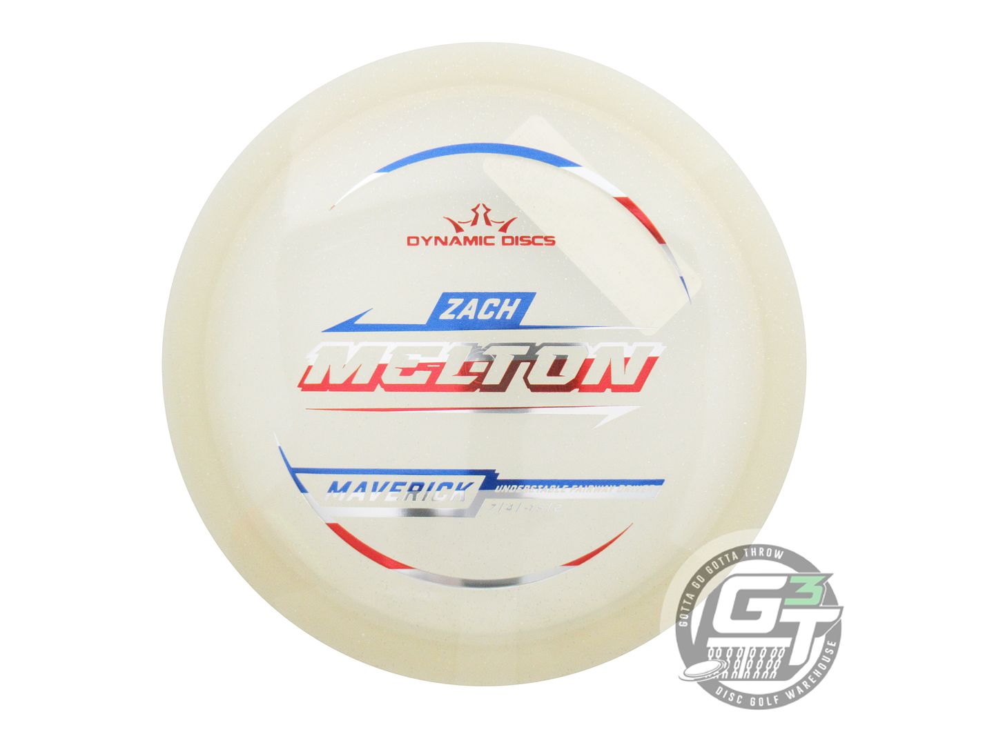 Dynamic Discs Limited Edition 2025 Team Series Zach Melton Gold Metal Flake Lucid Maverick Fairway Driver Golf Disc (Individually Listed)