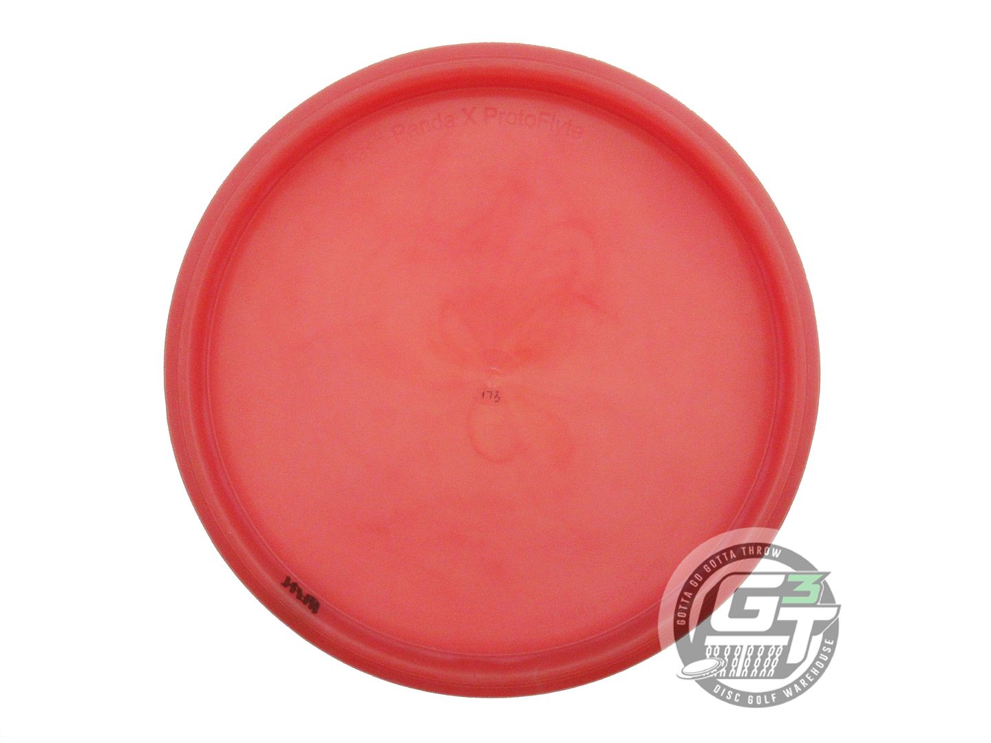 USED Trash Panda PROTO Premium Canyon 173g Red Wiped Stamp Midrange Golf Disc