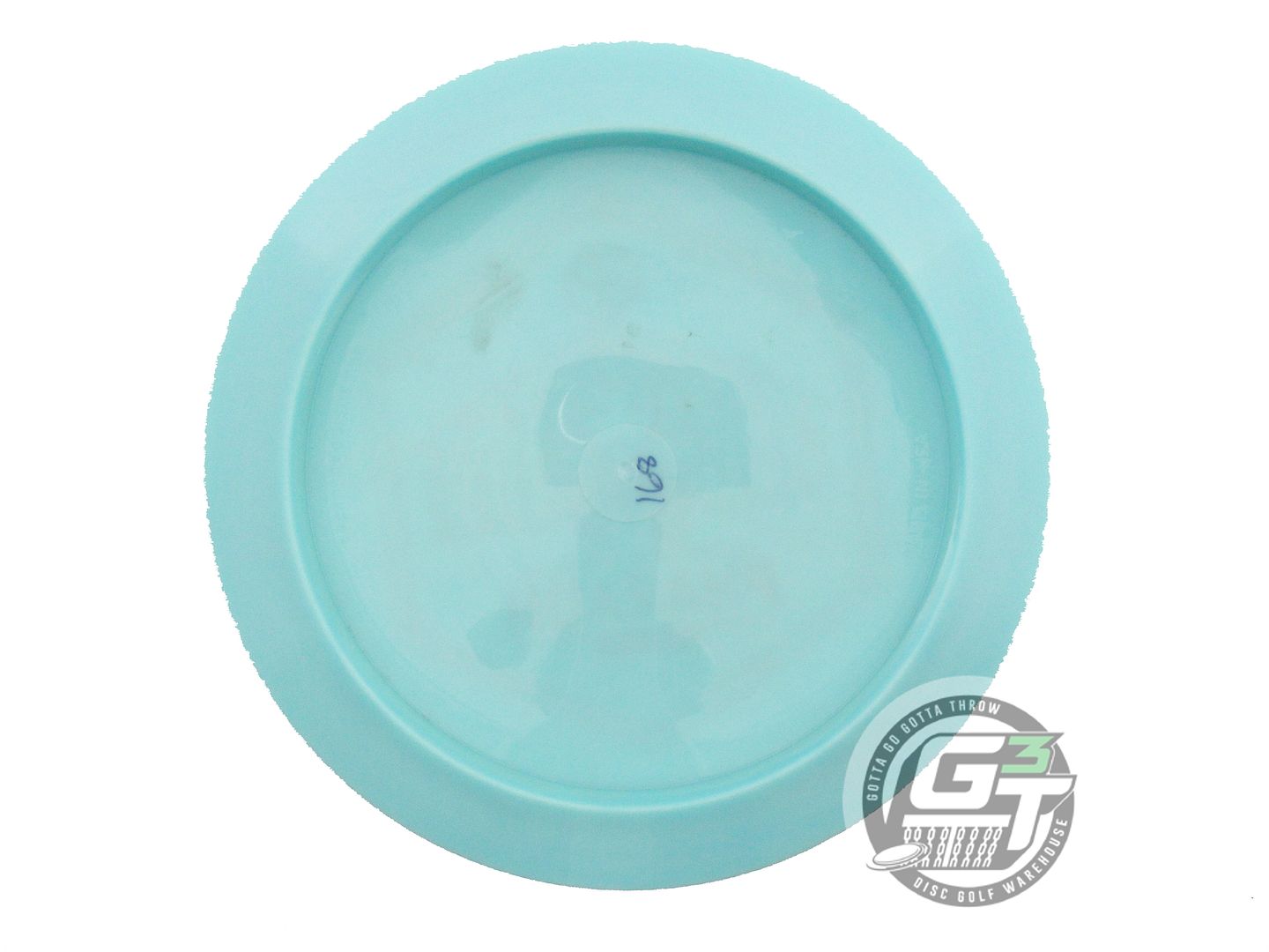 USED Infinite Swirly S-Blend Pharaoh 168g Sky Blue Black Foil Driver Golf Disc