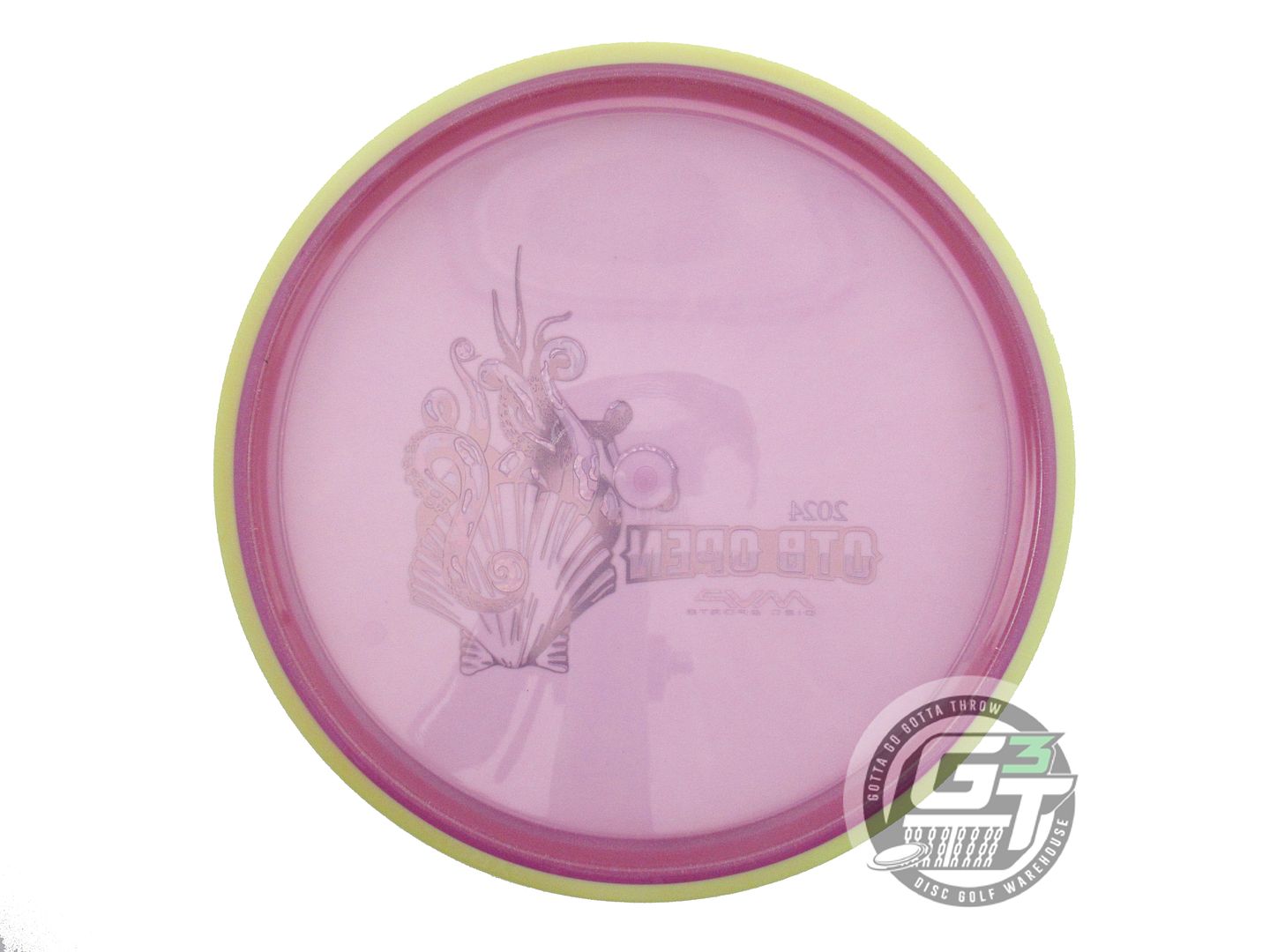 NOS Axiom Discs [OTB] Proton Soft Paradox 173g Purple Yellow Rim Midrange Disc