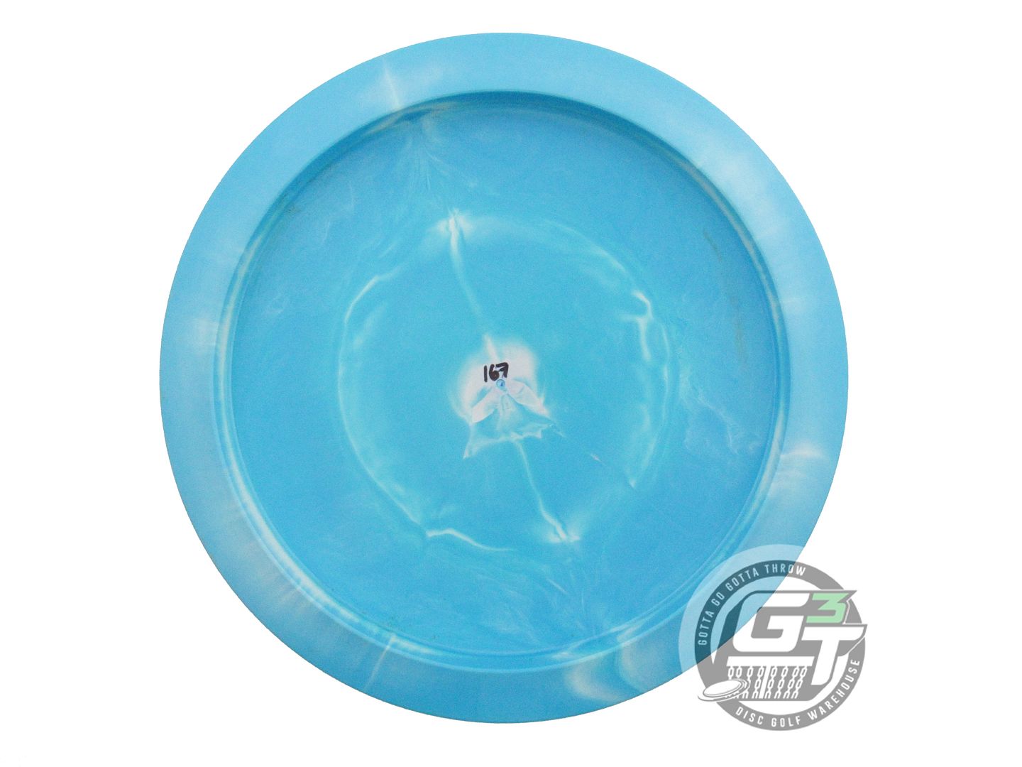 USED Legacy Discs Swirly Icon Mongoose 167g Teal Black Foil Fairway Driver Disc