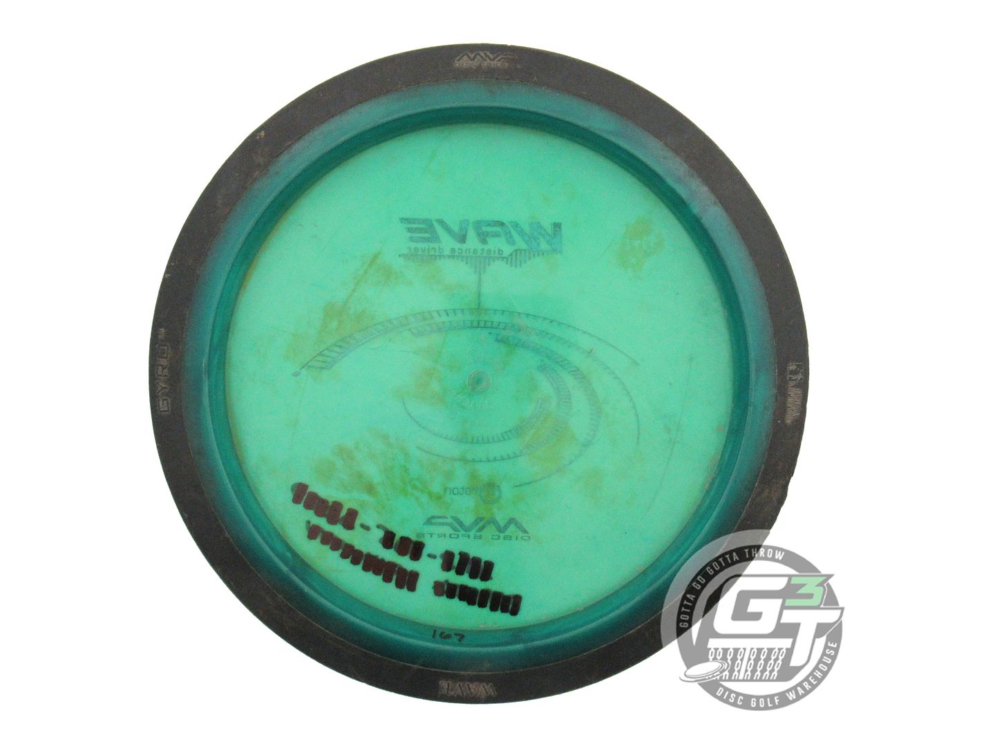 USED MVP Disc Sports Proton Wave 167g Green Distance Driver Golf Disc