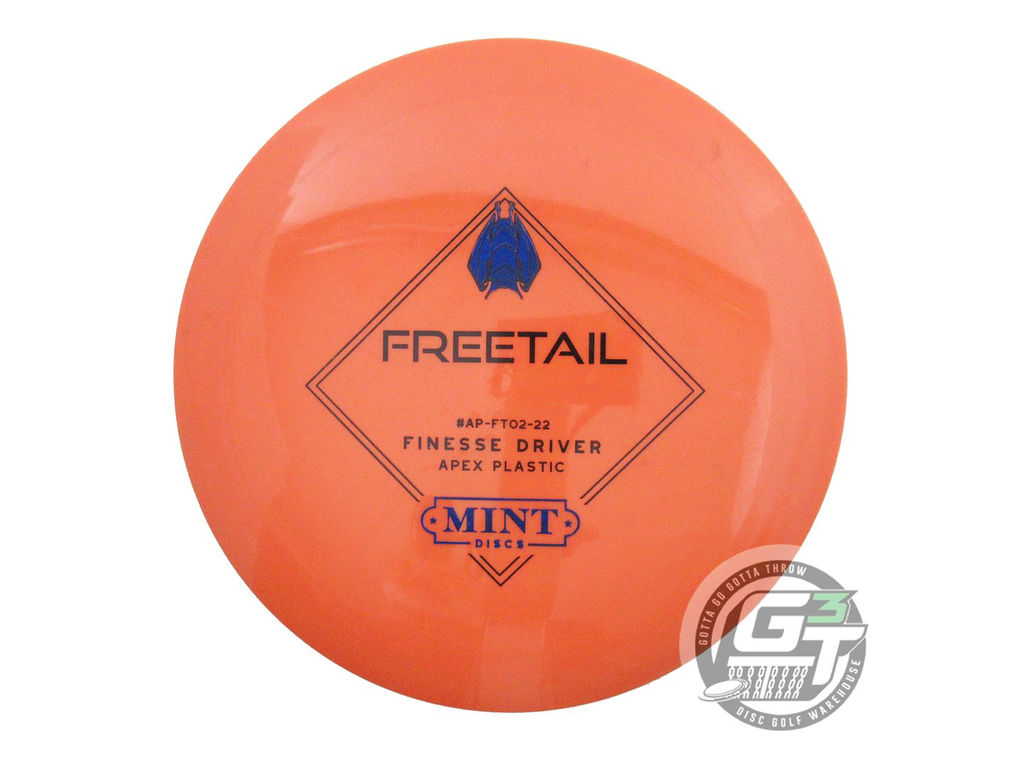 USED Mint Discs Apex Freetail 170g Orange Distance Driver Golf Disc