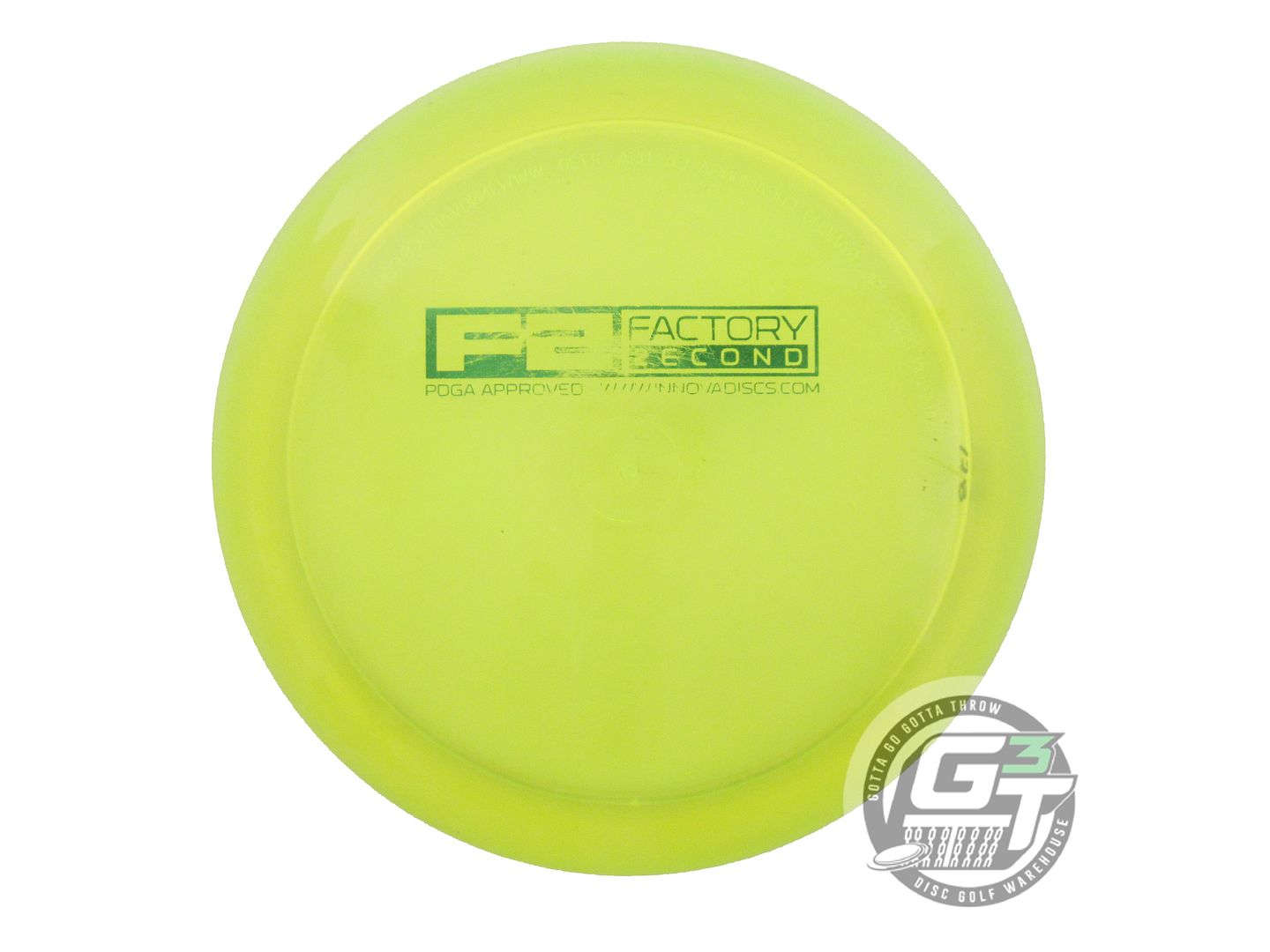 USED Innova Champion Invictus 178g Yellow Distance Driver Golf Disc