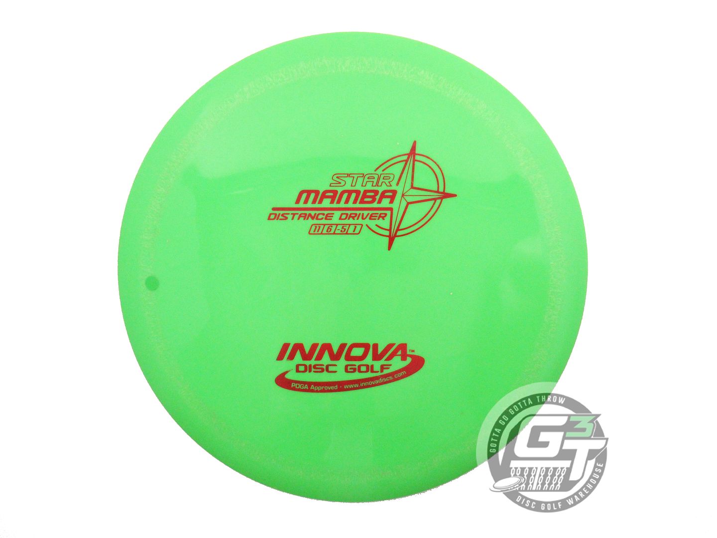 USED Innova Star Mamba 160g Green Red Foil Distance Driver Golf Disc