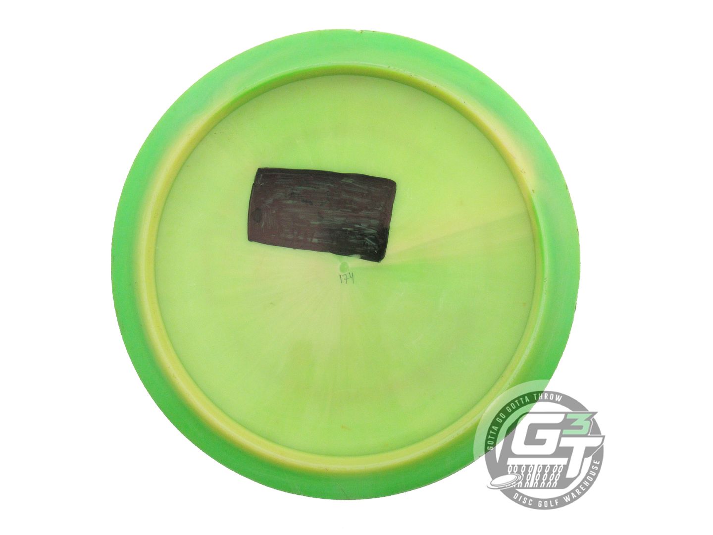 USED Discraft [McBETH] ESP Anax 174g Lime Red Weave Foil Driver Golf Disc