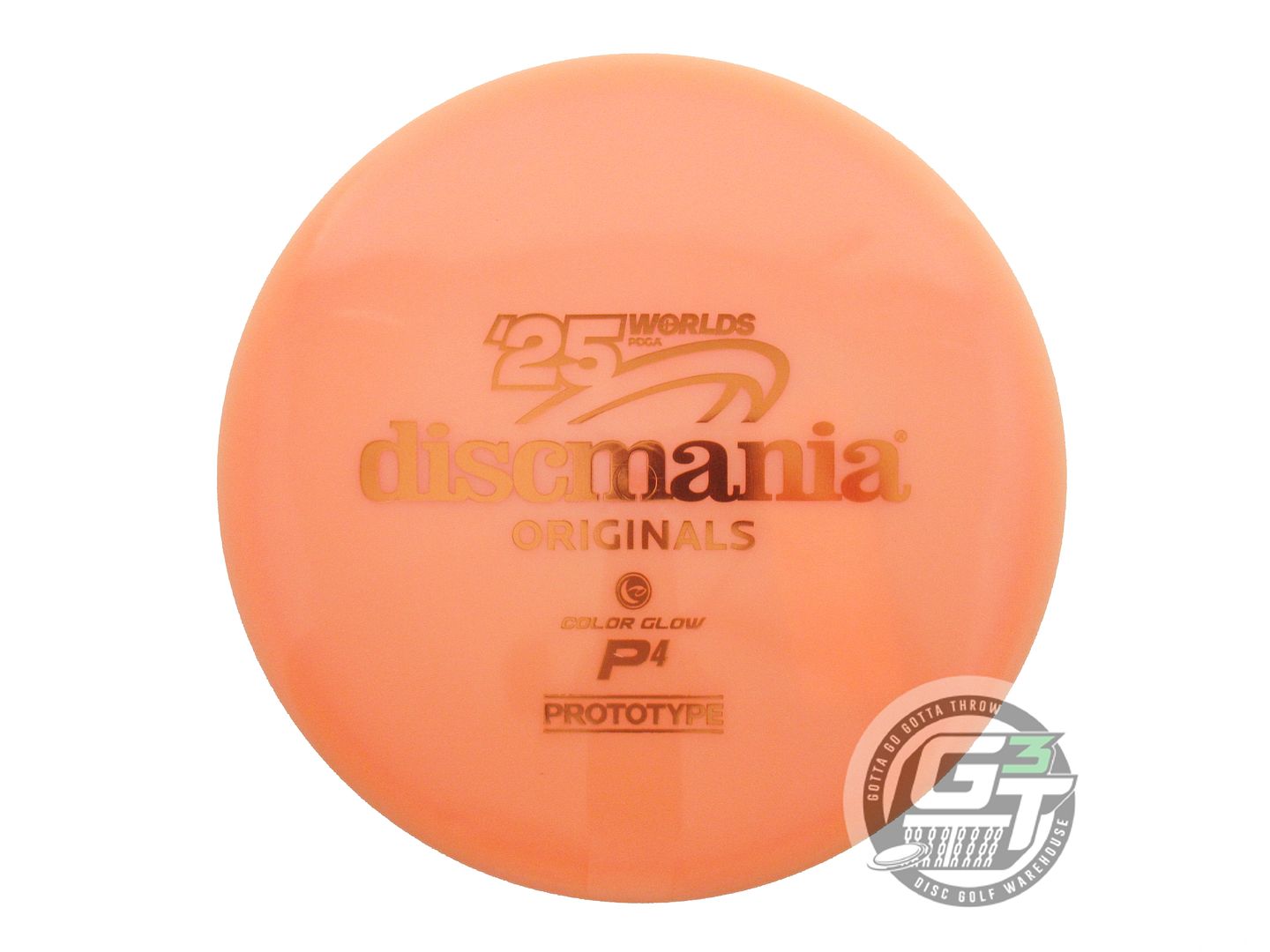 Discmania Limited Edition 2025 PDGA World Championships Prototype Color Glow C-Line P4 Putt & Approach Putter Golf Disc (Individually Listed)