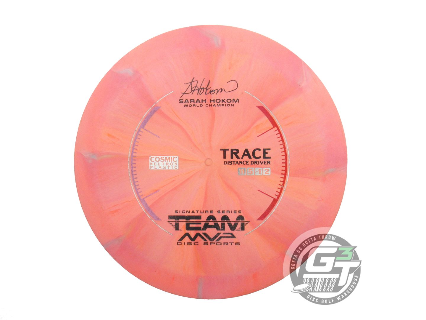 USED Streamline Discs [HOKOM] Cosmic Neutron Trace 177g Pink-Orange Driver Disc