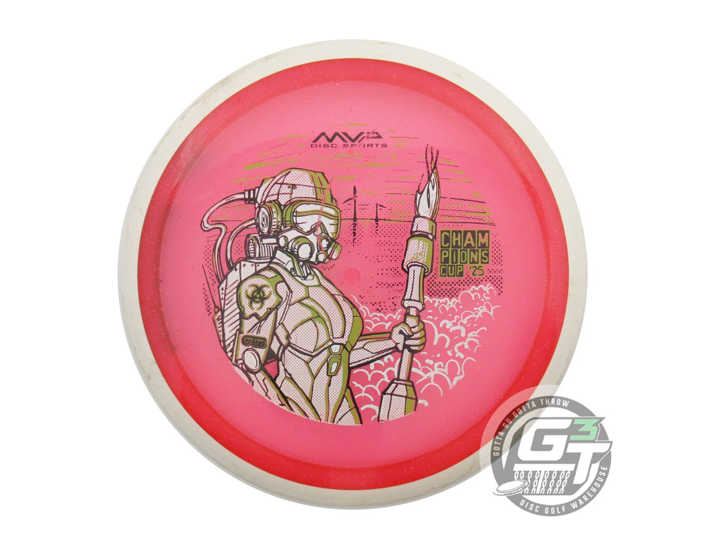 USED Axiom Discs [CHAMPIONS] Particle Glow Proton Virus 172g Pink Driver Disc