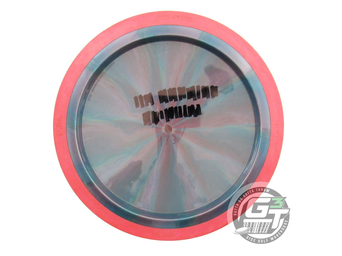 USED Axiom Discs Plasma Mayhem 173g Blue-Lilac Pink Rim Distance Driver Disc