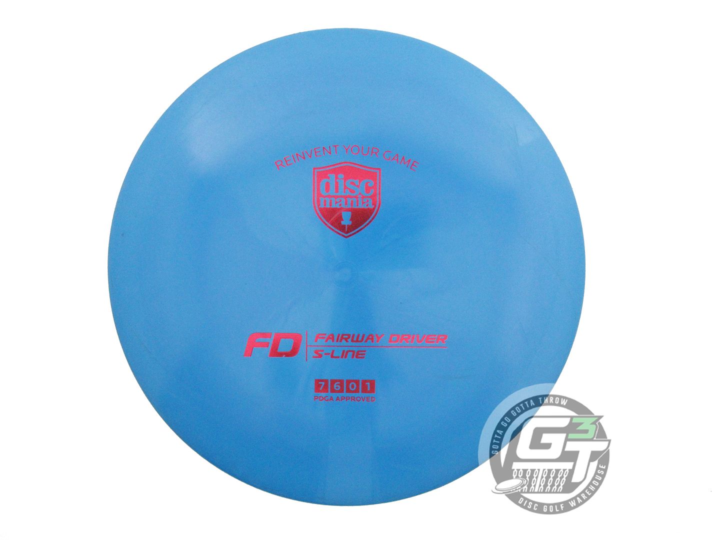 USED DiscMania S-Line FD 173g Blue Red Foil Fairway Driver Golf Disc