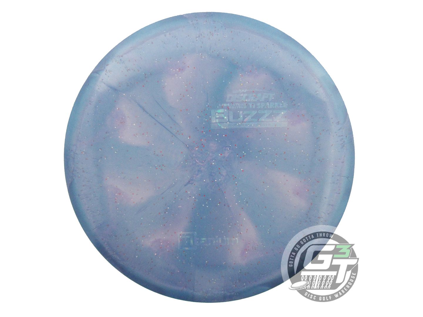 Discraft Limited Edition 2025 Ledgestone Open Sparkle Titanium Buzzz Midrange Golf Disc (Individually Listed)