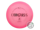 USED Latitude 64 Opto Compass 171g Pink Black Stamp Midrange Golf Disc