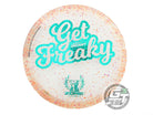 USED Discraft [SMITH] Confetti Z FLX Zone 176g Shamrock Foil Putter Golf Disc